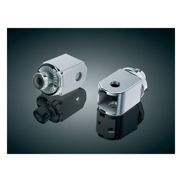 Kuryakyn footpeg adapter splined chrome