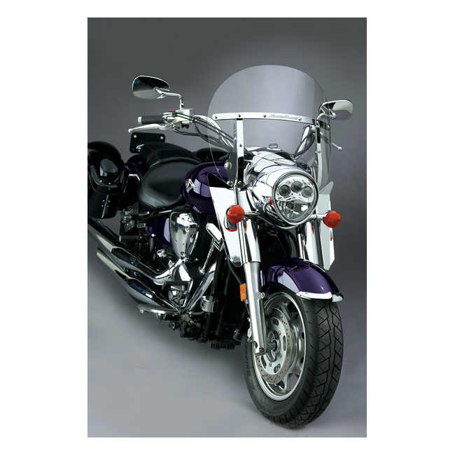NC SwitchBlade® Quick Release Windshield Chopped™ Clear