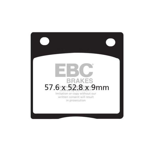 EBC V-pad Semi Sintered brake pads
