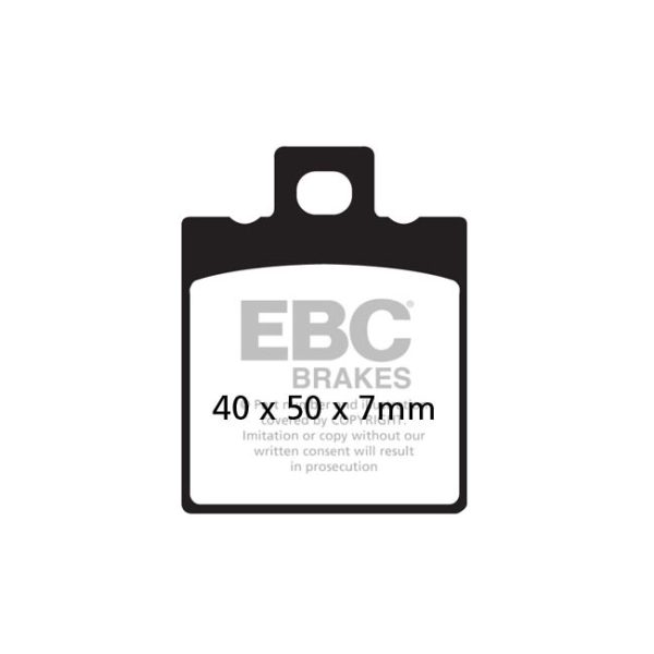 EBC V-pad Semi Sintered brake pads