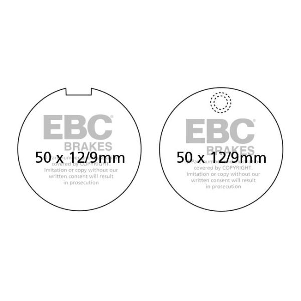 EBC Organic brake pads