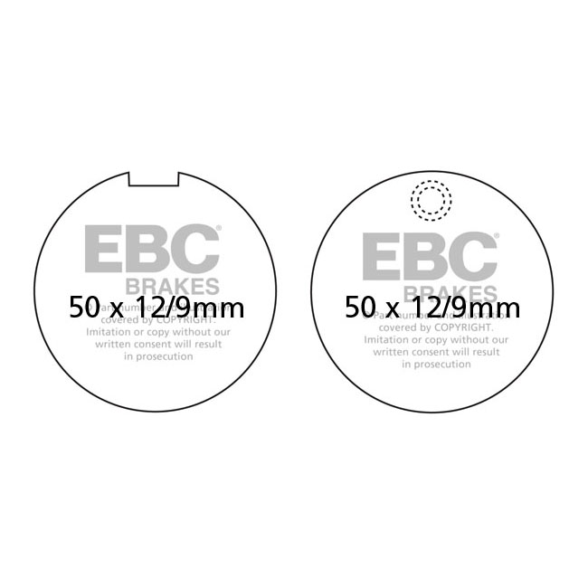 EBC Organic brake pads