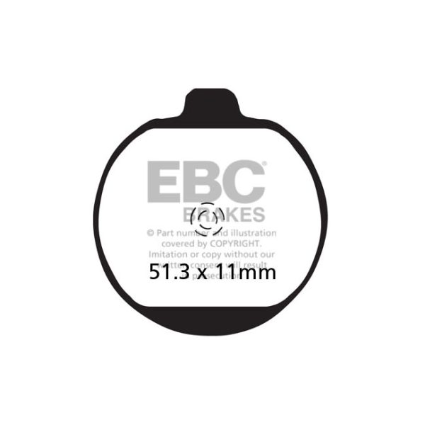 EBC Organic brake pads