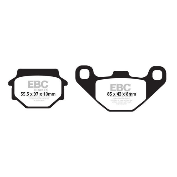 EBC Organic brake pads