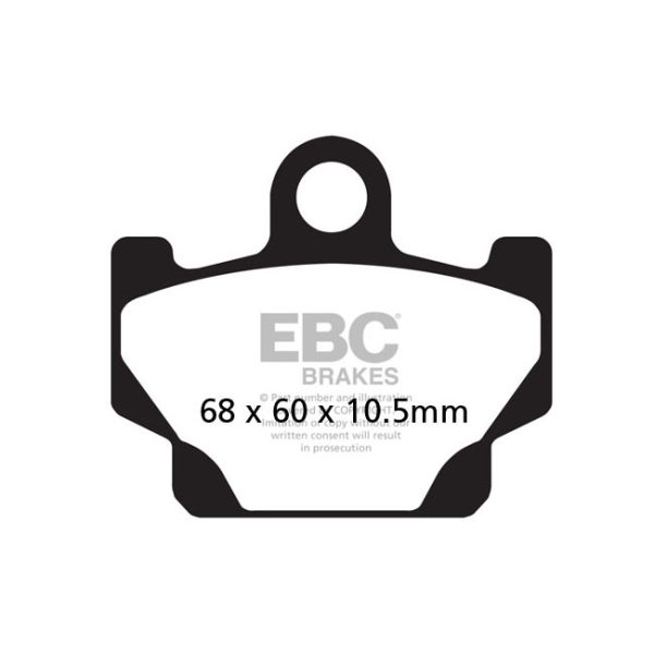 EBC Organic brake pads