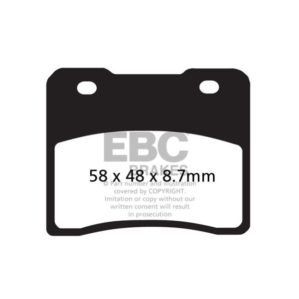 EBC Organic brake pads