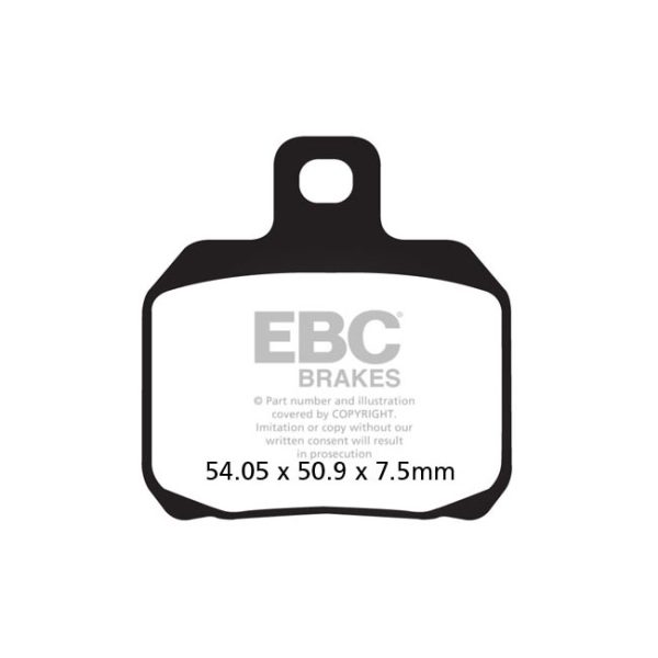 EBC Organic brake pads