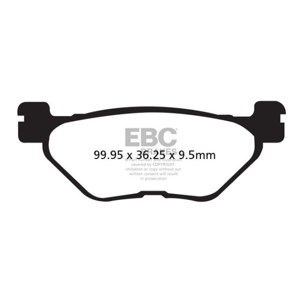 EBC V-pad Semi Sintered brake pads