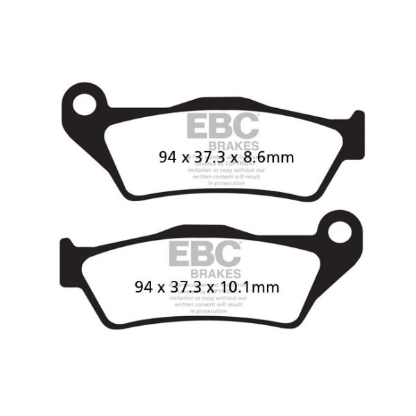 EBC Organic brake pads