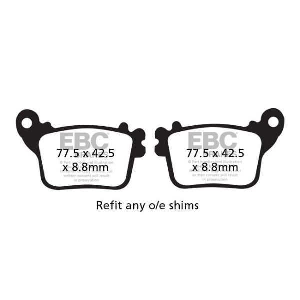EBC Organic brake pads