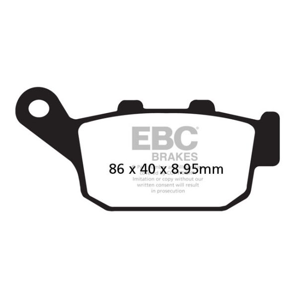 EBC V-pad Semi Sintered brake pads