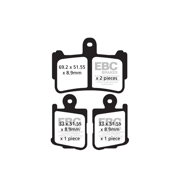 EBC Double-H Sintered brake pads