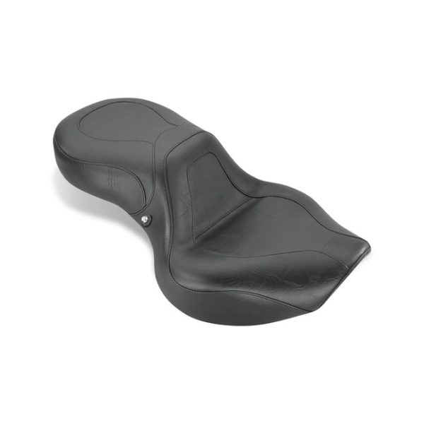 Mustang 1-p sport touring vintage seat plain black