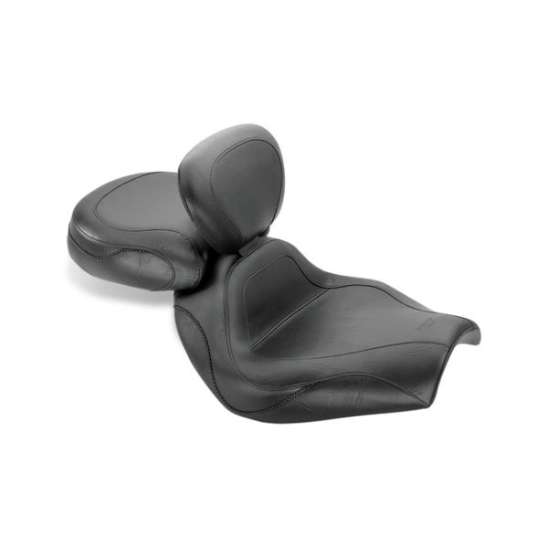 Mustang 2-p sport touring vintage seat plain black