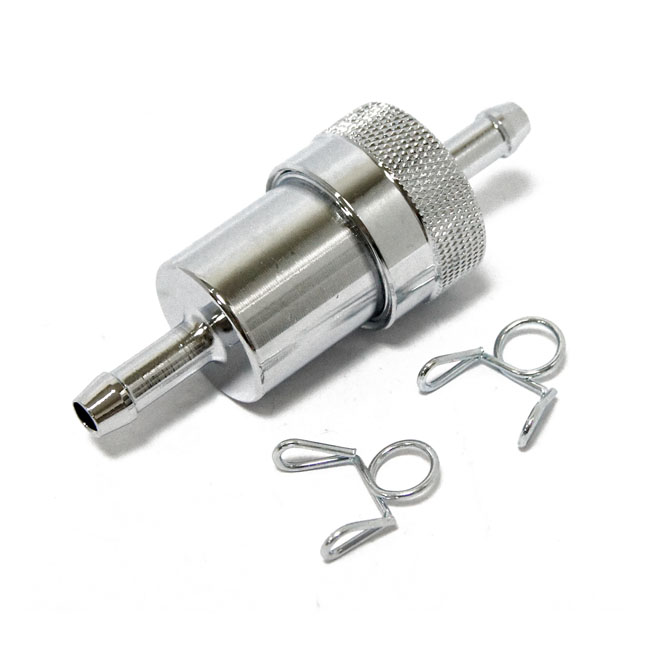 Chrome aluminum fuel filter