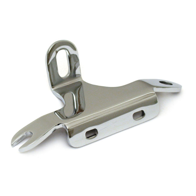 Motor mount w/coil mount. no ignition switch hole. Chrome