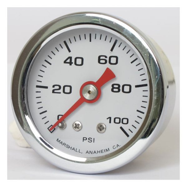 Marshall oil pressure gauge