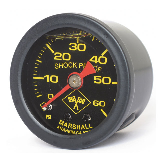Marshall oil pressure gauge