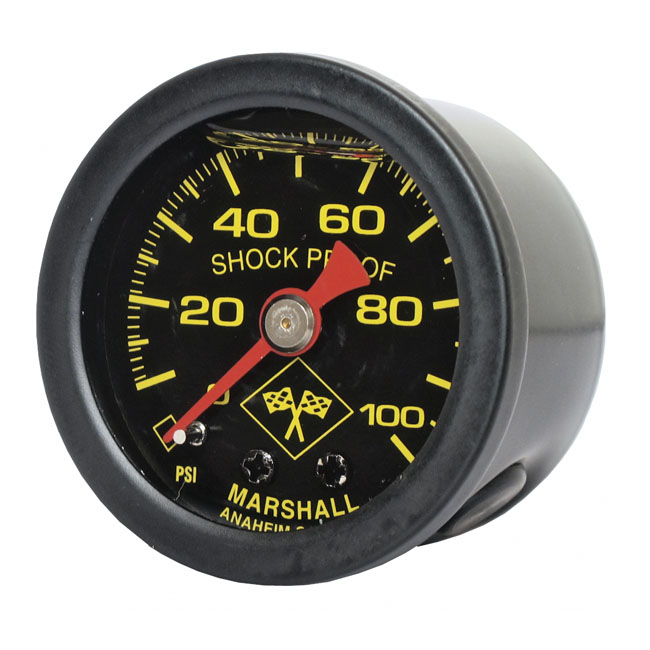 Marshall oil pressure gauge