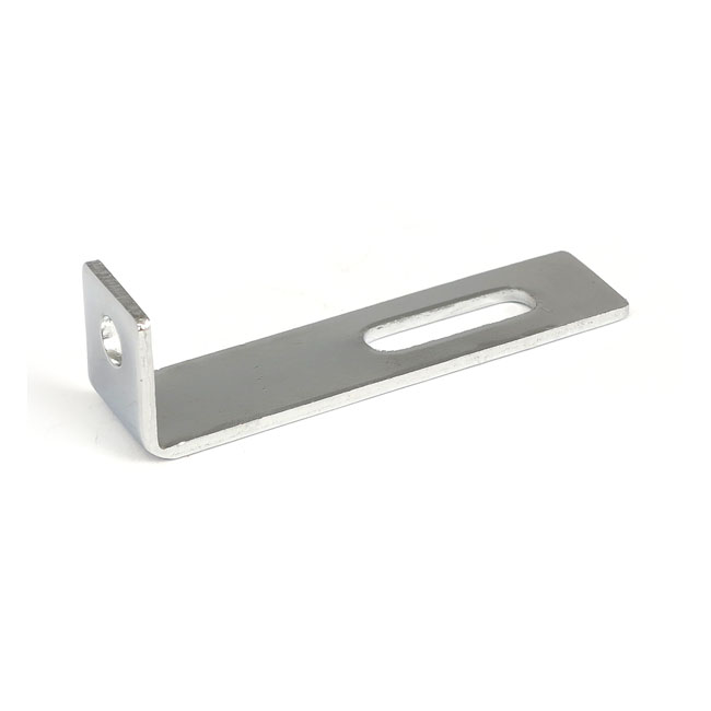 Universal exhaust mount L-bracket. 3-3/4" long