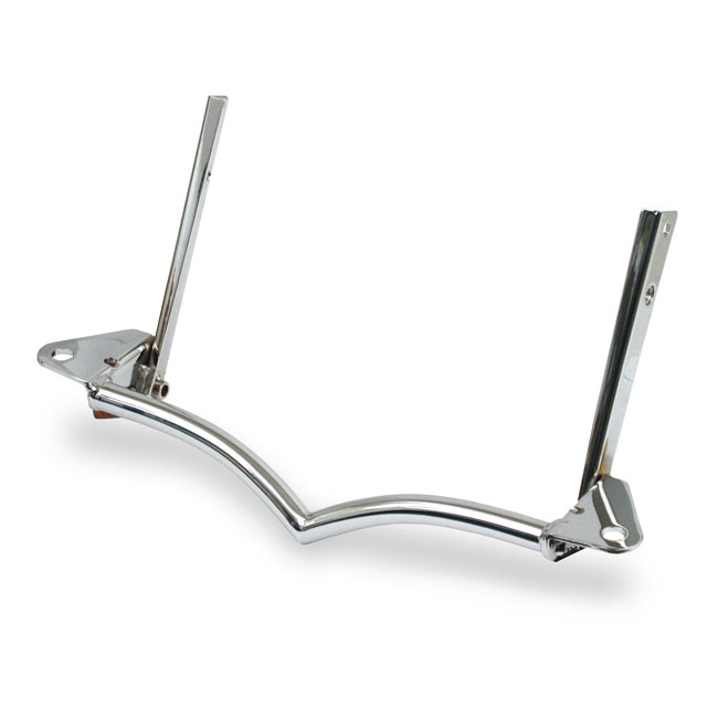 V-Bracket spotlamp/passing lamp mounting bar. Chrome
