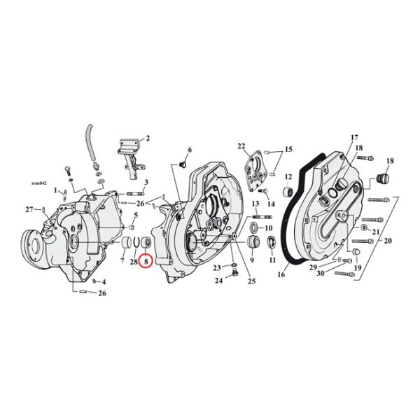 Pinion shaft bearing