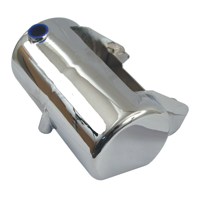 Softail round oil tank. Chrome