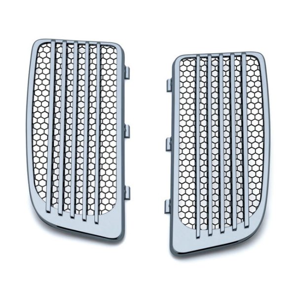 Kuryakyn radiator grill set chrome