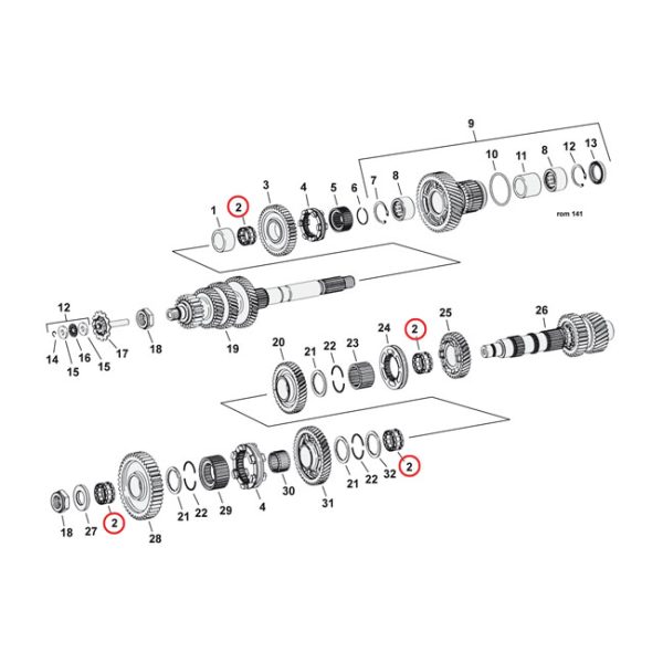 Needle bearing