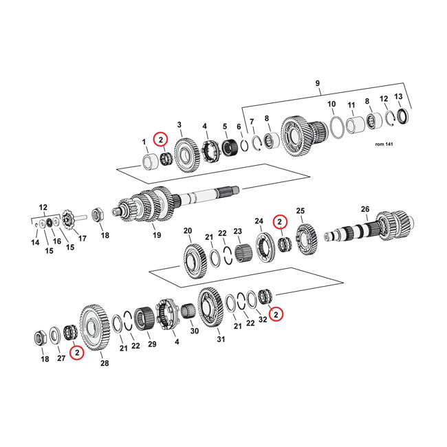 Needle bearing