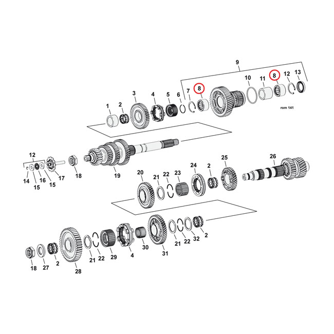 Needle bearing