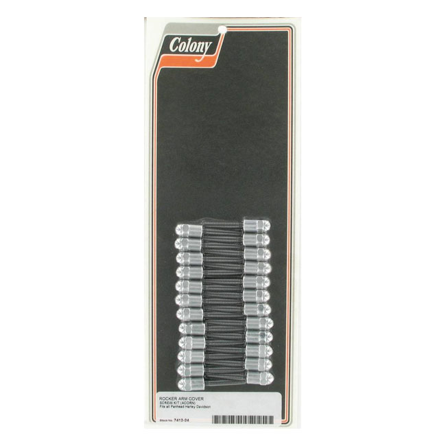 Colony rocker cover screw kit