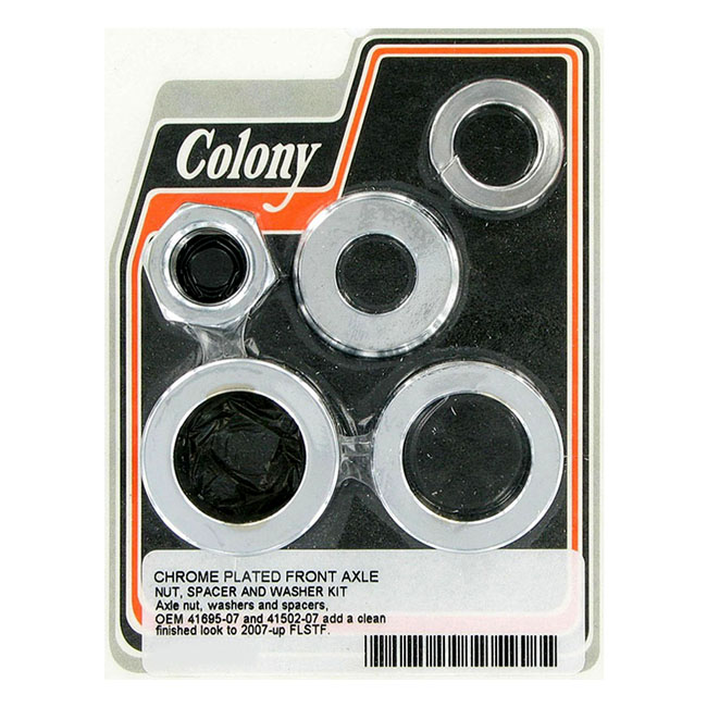 COLONY AXLE SPACER KIT FRONT