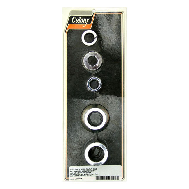 COLONY AXLE SPACER KIT FRONT