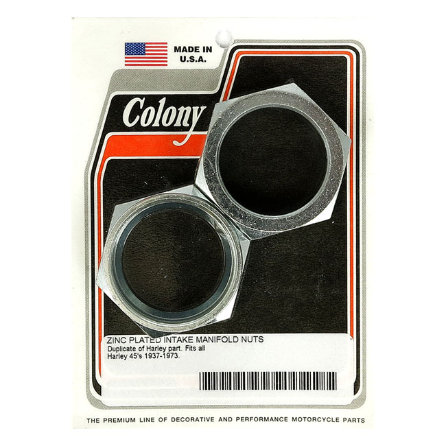 Colony manifold nuts