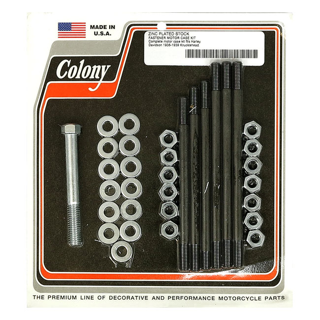 Colony crankcase bolt kit