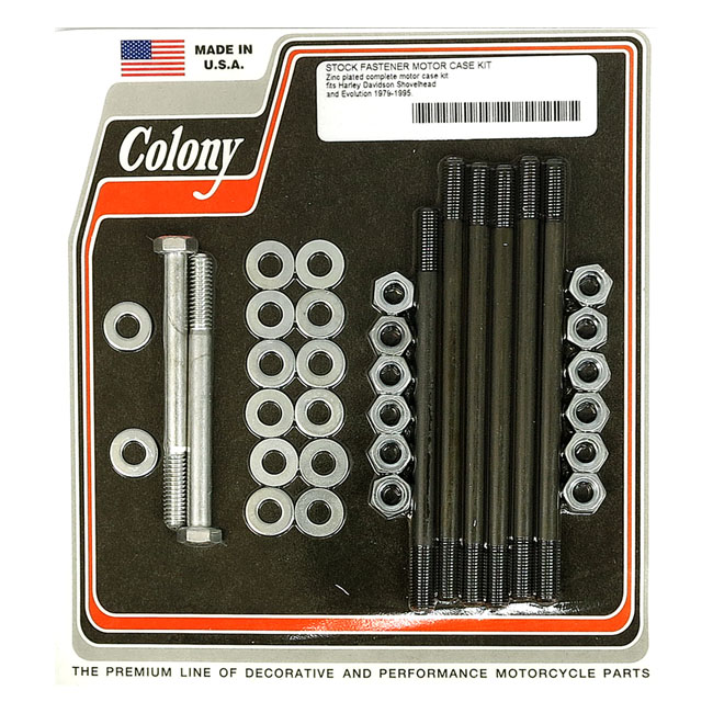 Colony crankcase bolt kit