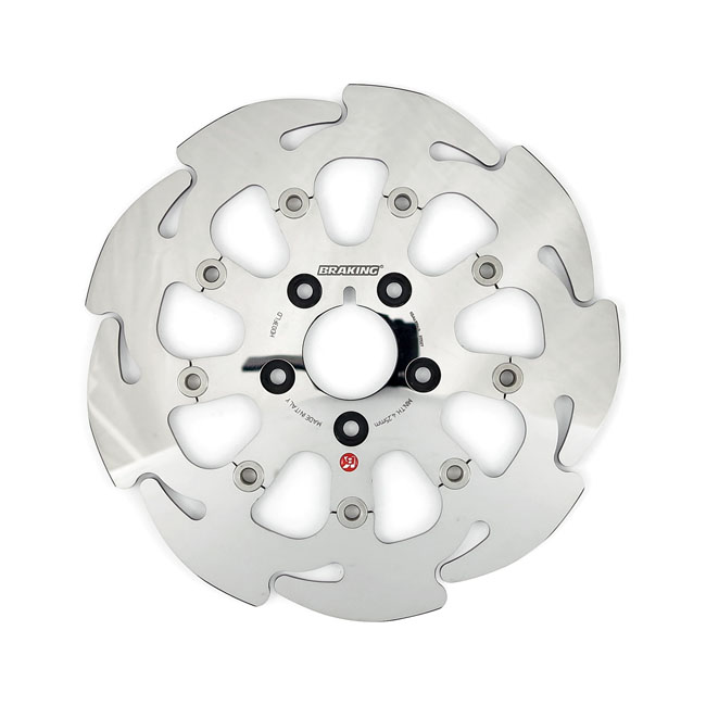 Braking floating 9-spoke Wave brake rotor 11.5"