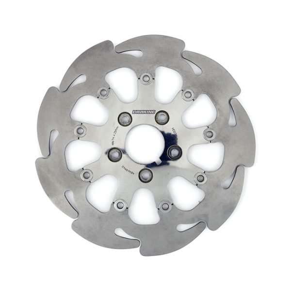 Braking floating 9-spoke Wave brake rotor 11.5"