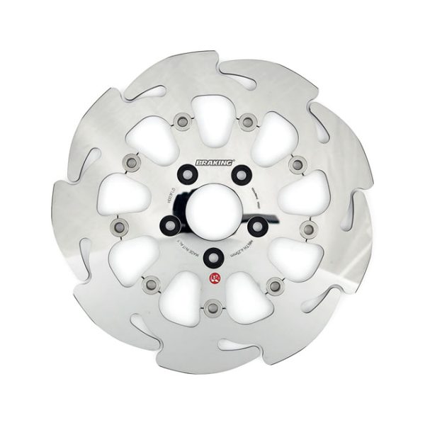 Braking floating 9-spoke Wave brake rotor 11.5"
