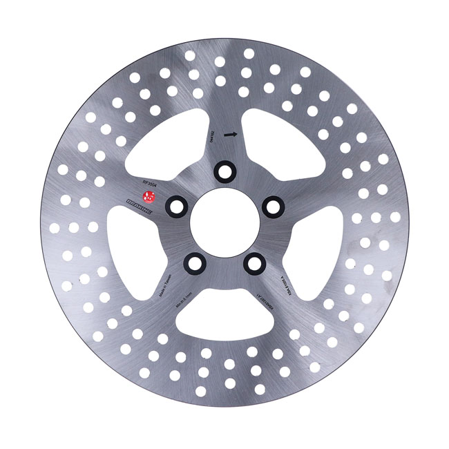 Braking solid brake rotor 11.8"