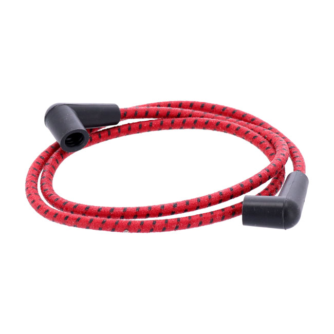 Universal 40" spark plug wire set. Cotton cloth