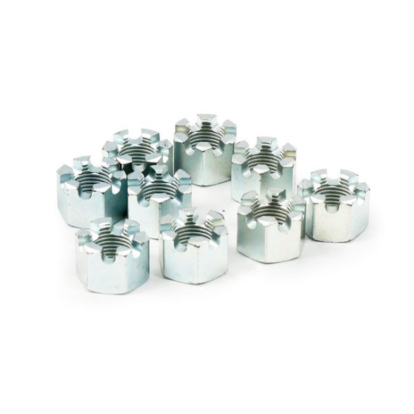 FLANGED CASTLE NUT