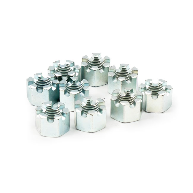 FLANGED CASTLE NUT