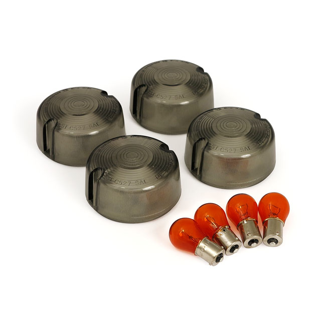 Turn signal domed lens kit
