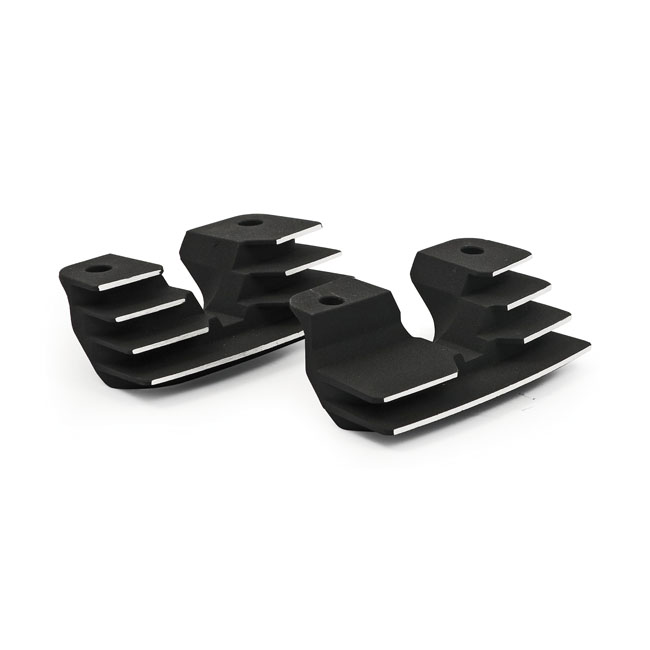 Head bolt bridge cover set. Finned