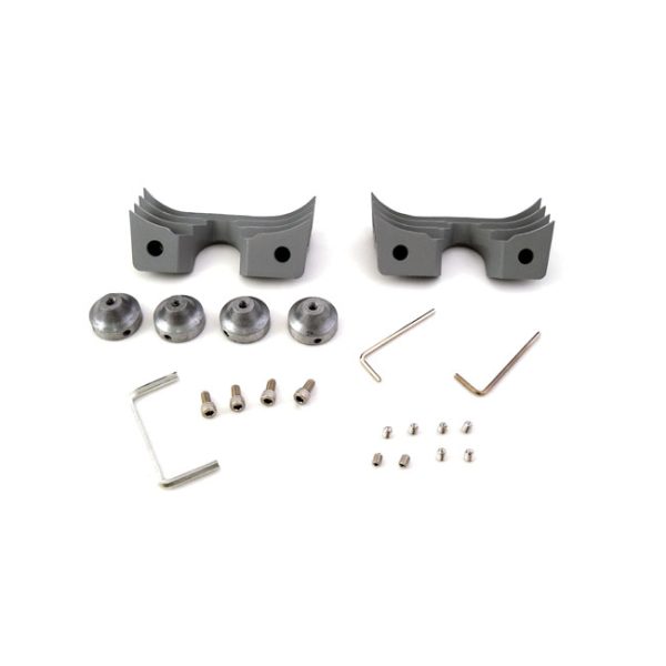 Head bolt bridge cover set. Finned