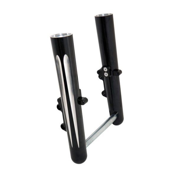 Arlen Ness 49mm Hot Legs dual disc Deep Cut