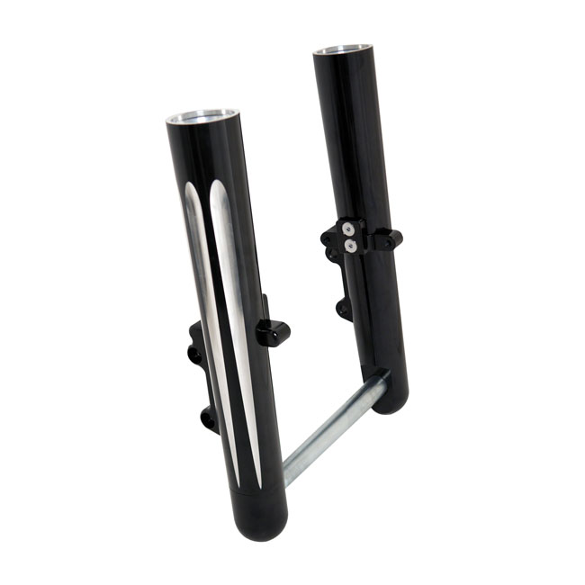 Arlen Ness 49mm Hot Legs dual disc Deep Cut