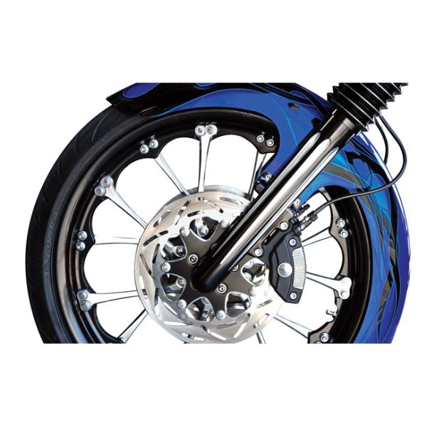 Arlen Ness Hot Legs dual disc Deep Cut